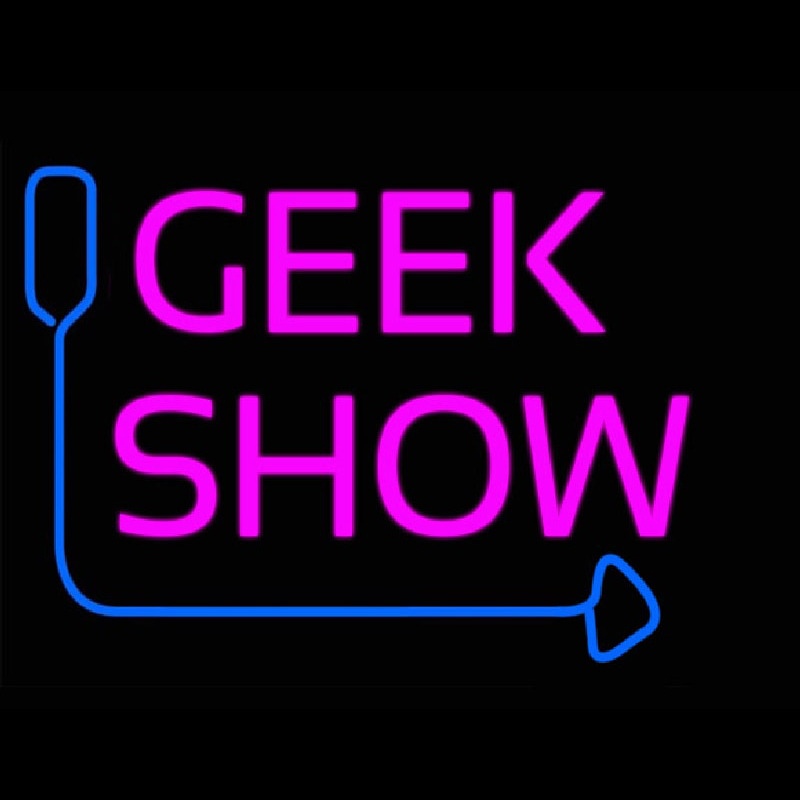 Geek Show Neontábla