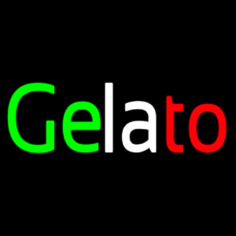 Gelato Neontábla