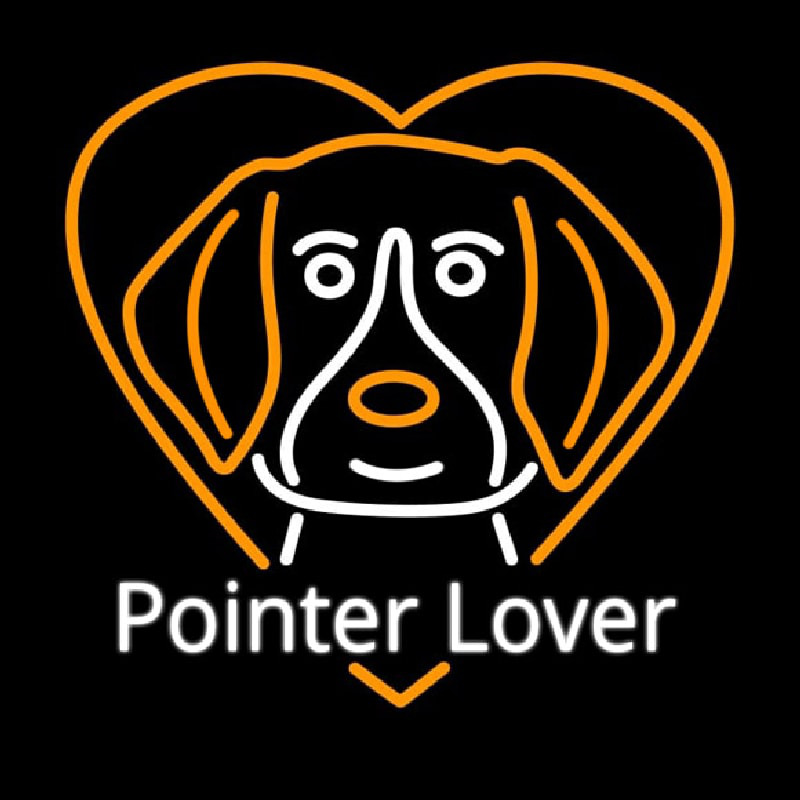 German Shorthaired Pointer Lover Neontábla