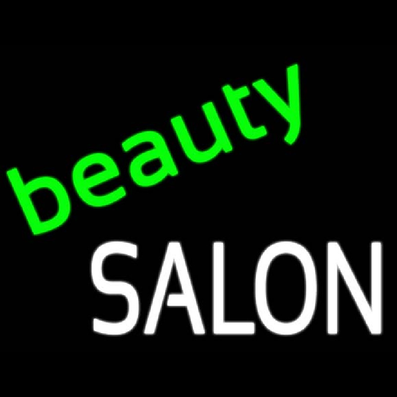 Green Beauty Salon Neontábla