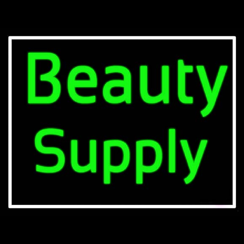 Green Beauty Supply Neontábla