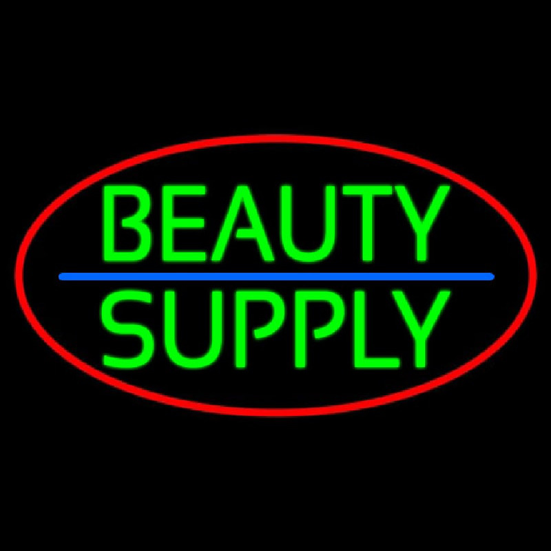 Green Beauty Supply Neontábla