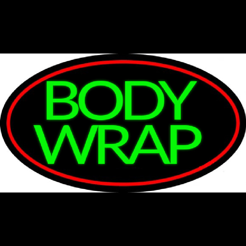 Green Body Wraps Neontábla