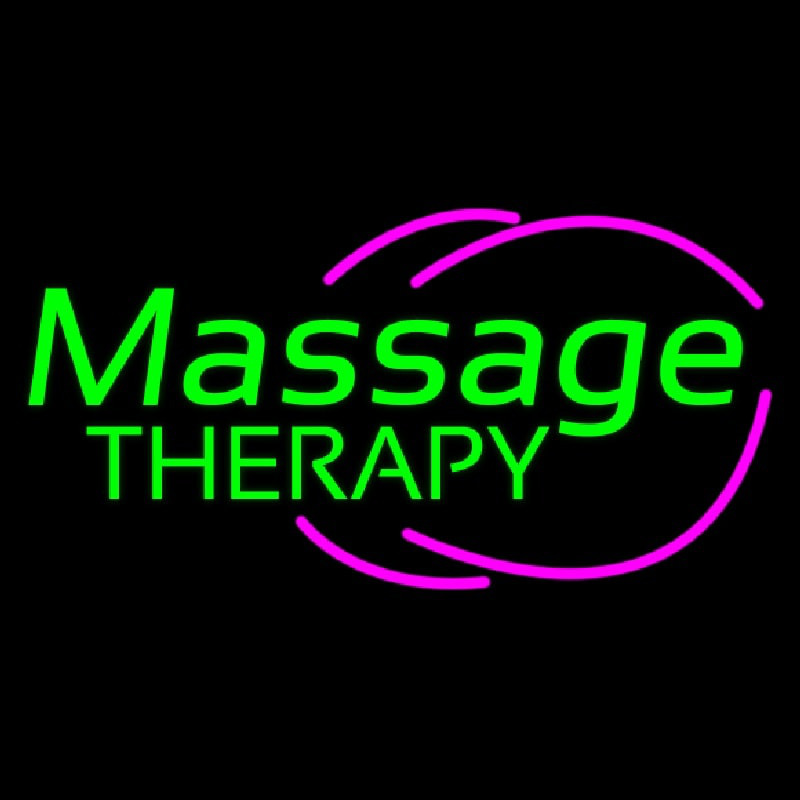 Green Massage Therapy Neontábla