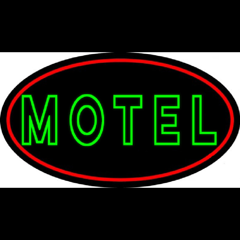 Green Motel Neontábla