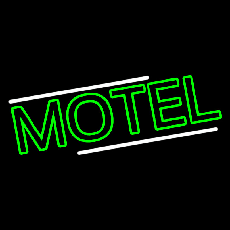 Green Motel Neontábla