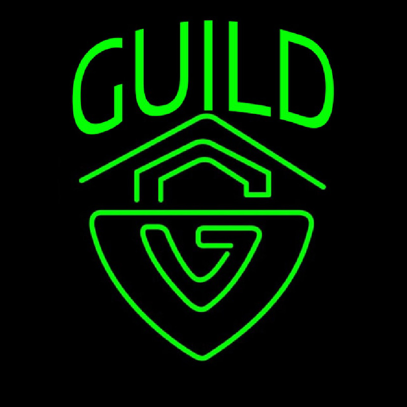 Guild Logo Neontábla