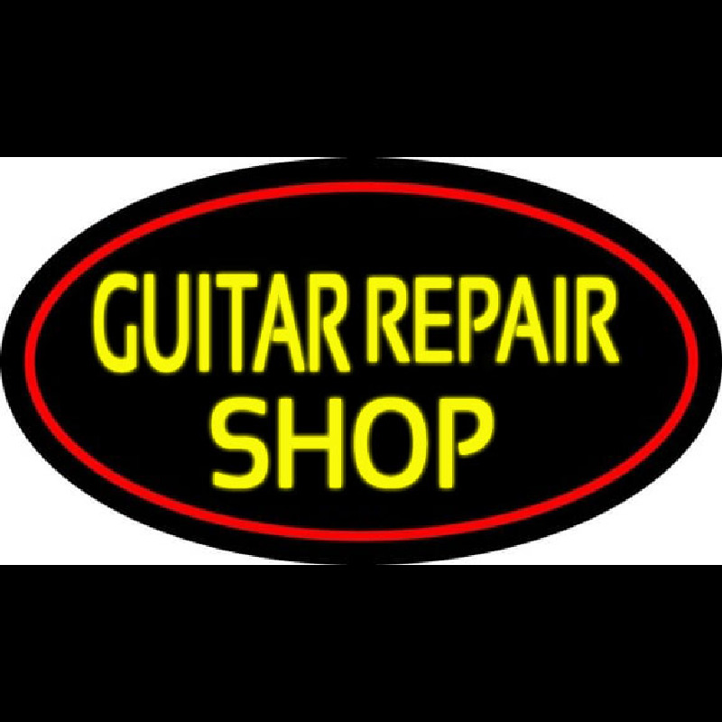 Guitar Repair Shop 2 Neontábla