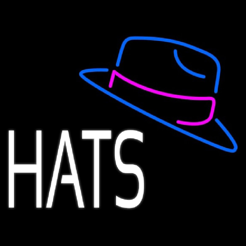 Hats With Logo Neontábla