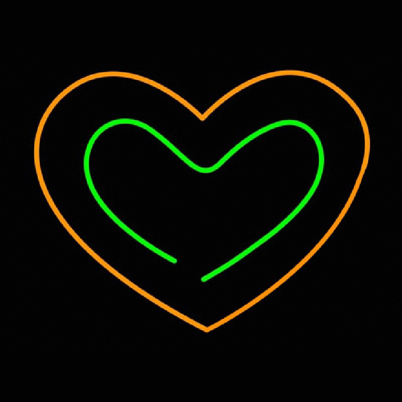 Heart Logo Neontábla