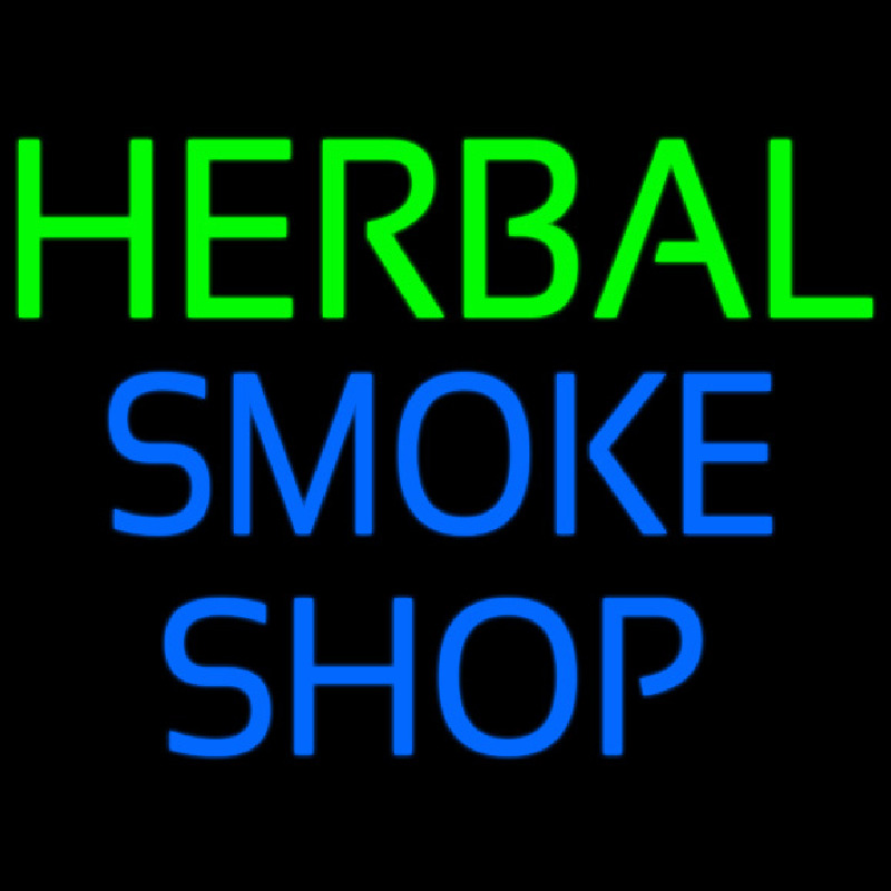 Herbal Smoke Shop Neontábla