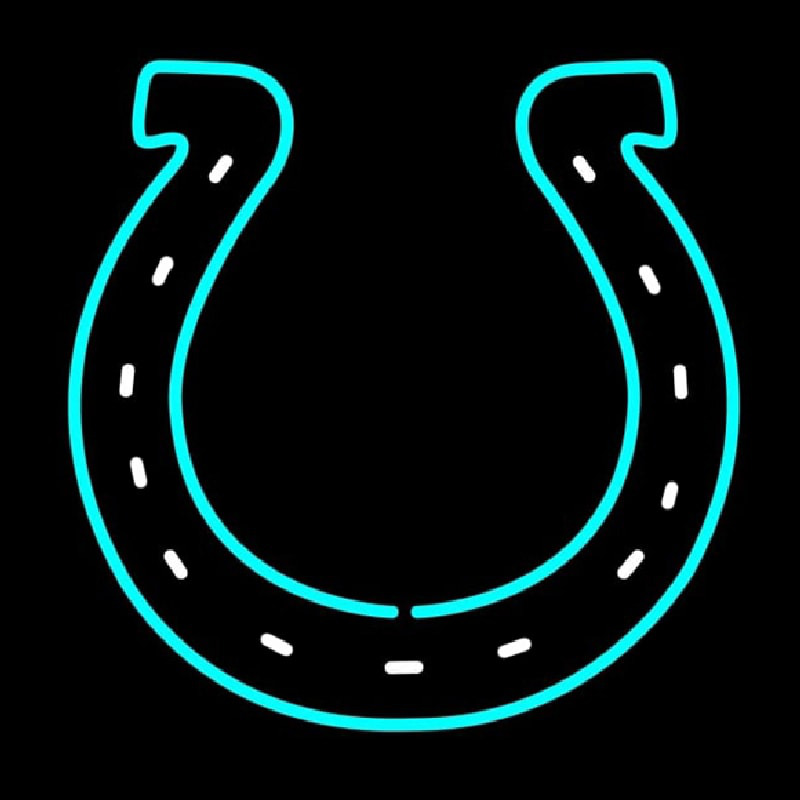 Horseshoe Logo Neontábla