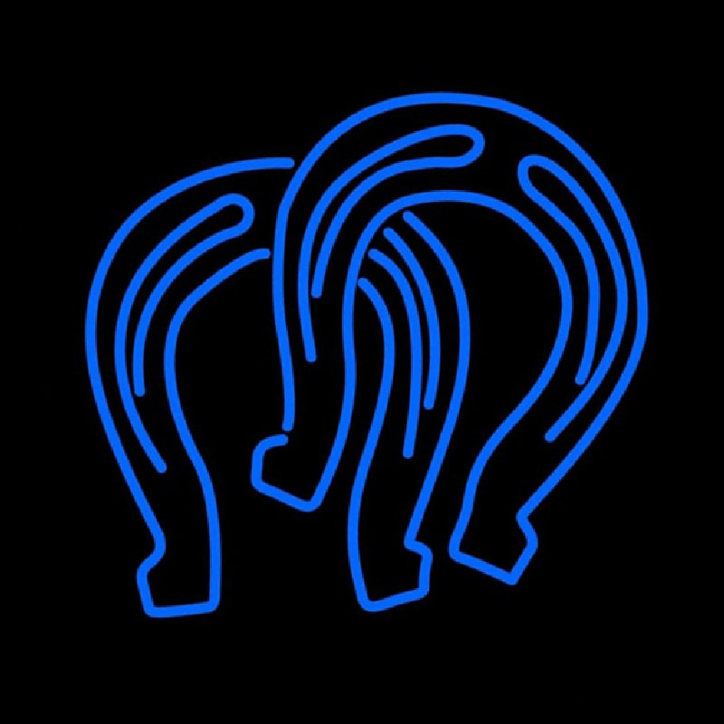 Horseshoe Logo Neontábla