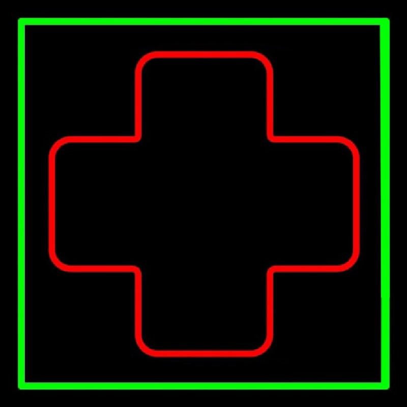 Hospital Plus Logo 1 Neontábla