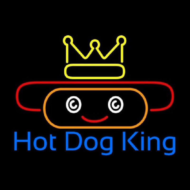 Hot Dog King Neontábla