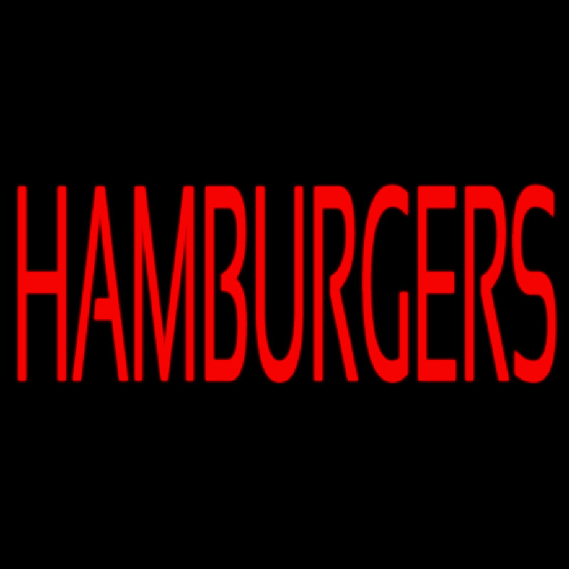 Humburgers 1 Neontábla