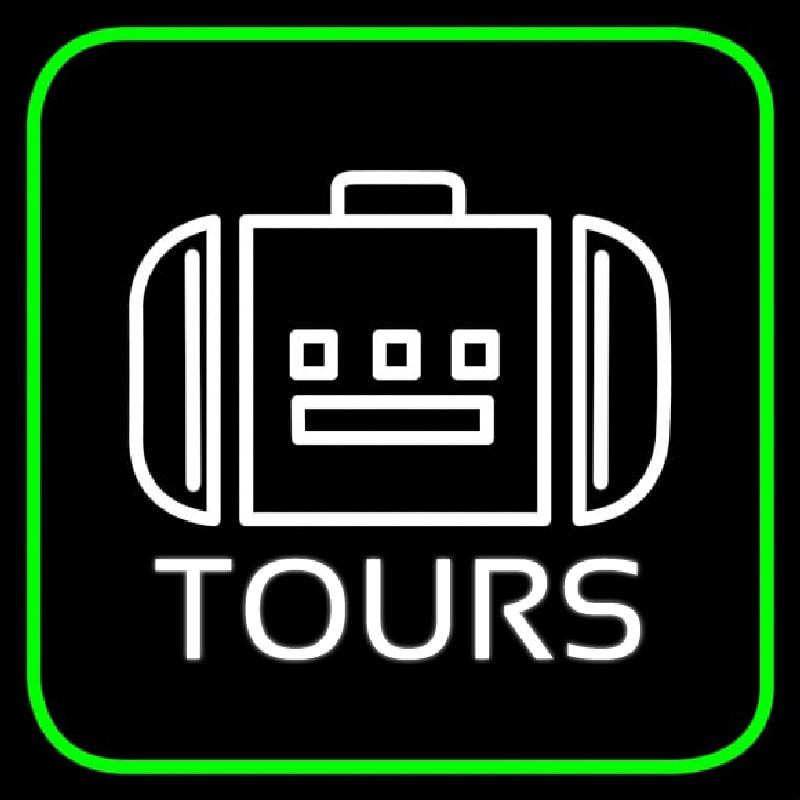 Icon Tours Neontábla