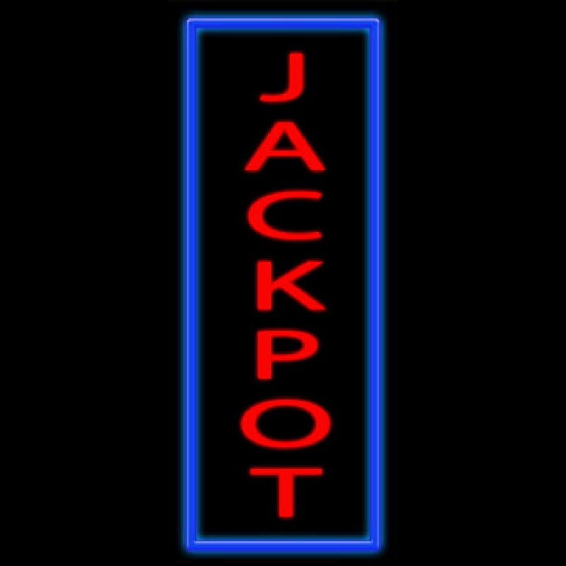 Jackpot Neontábla