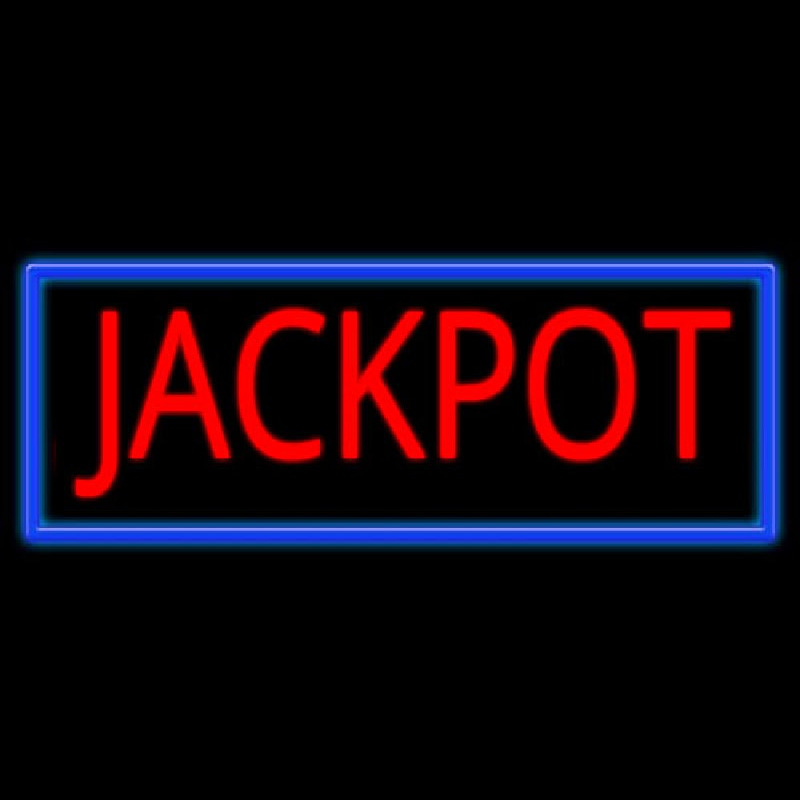 Jackpot Neontábla