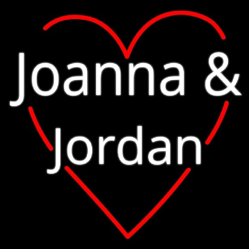 Joanna And Jordan Neontábla