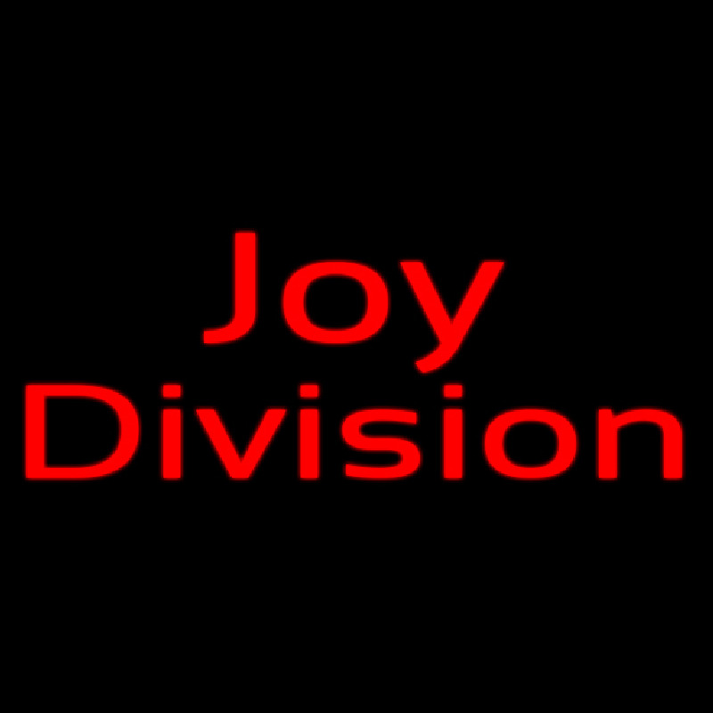 Joy Division Neontábla