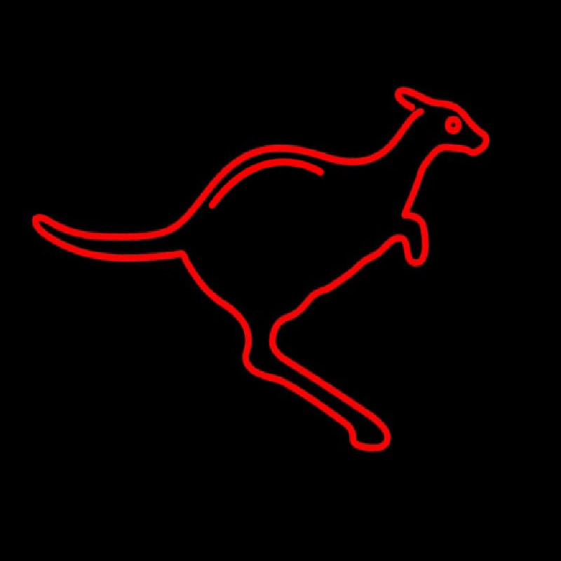 Kangaroo Logo Neontábla