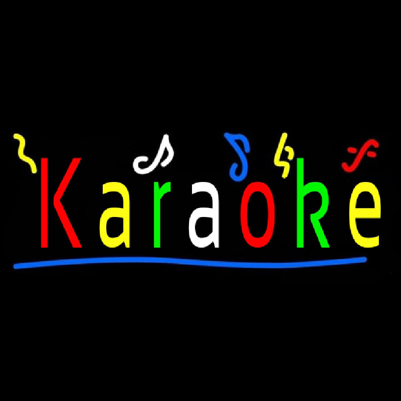 Karaoke Neontábla