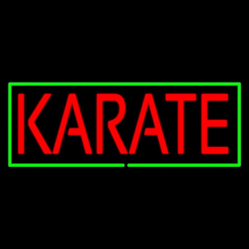 Karate Neontábla