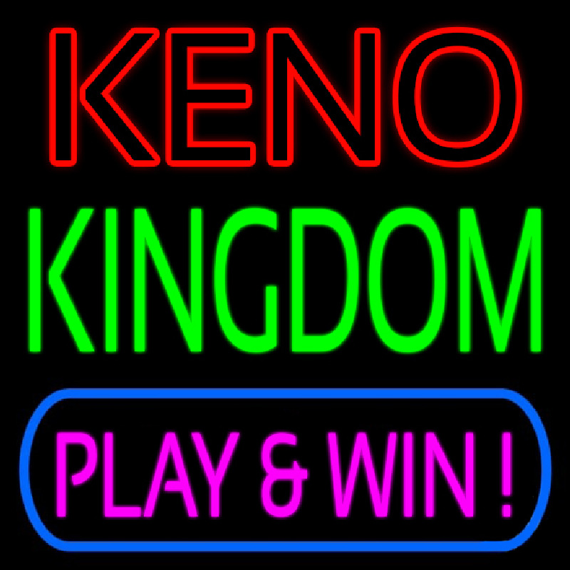 Keno Kingdom 2 Neontábla