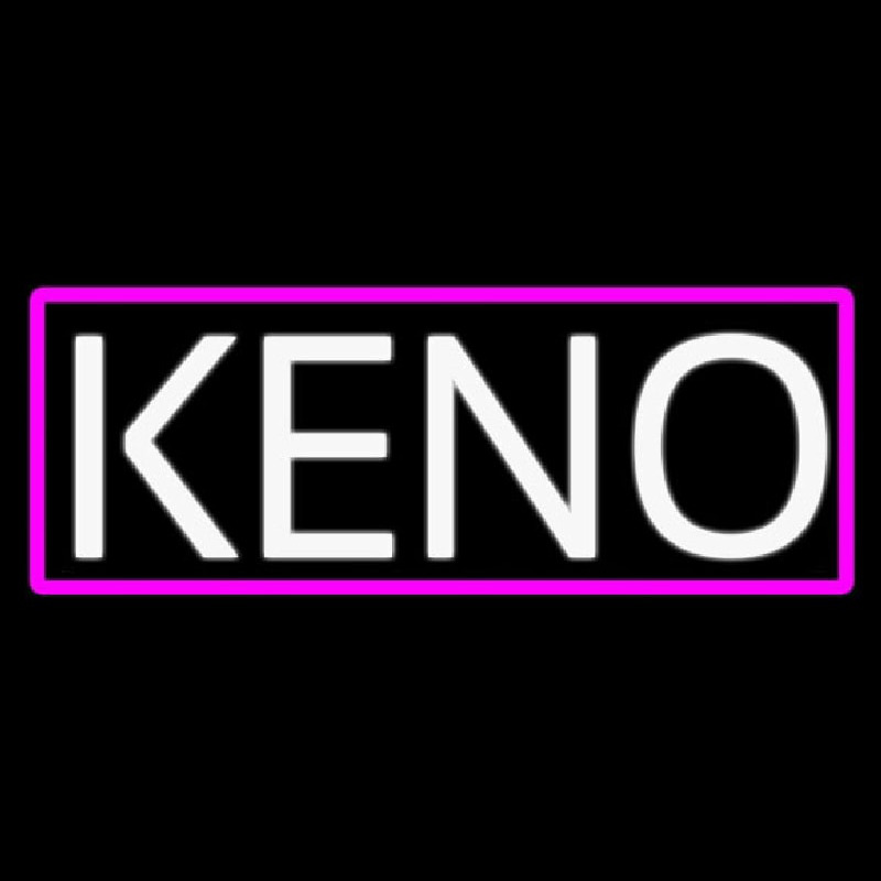 Keno Oval 2 Neontábla