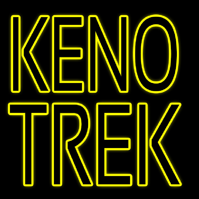 Keno Trek Neontábla