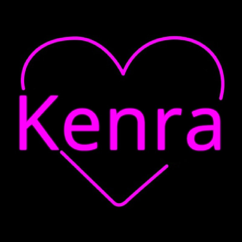 Kenra Heart Neontábla