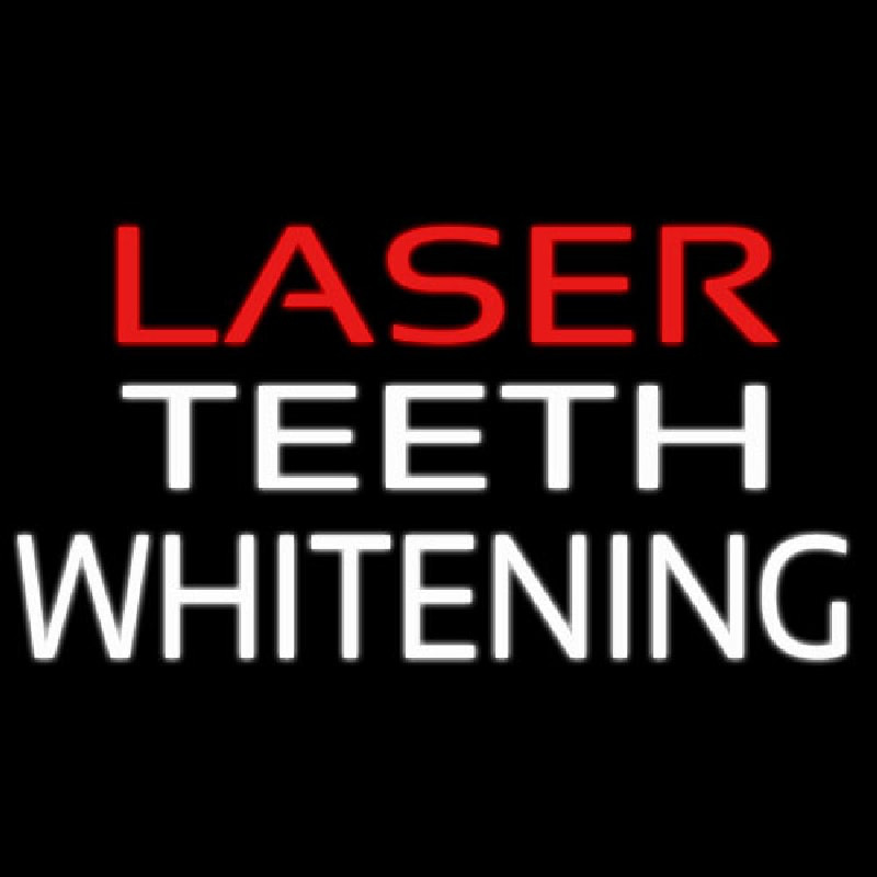 Laser Teeth Whitening Neontábla