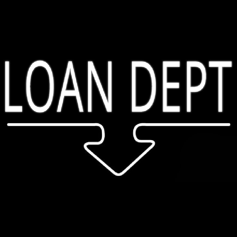 Loan Dept Neontábla