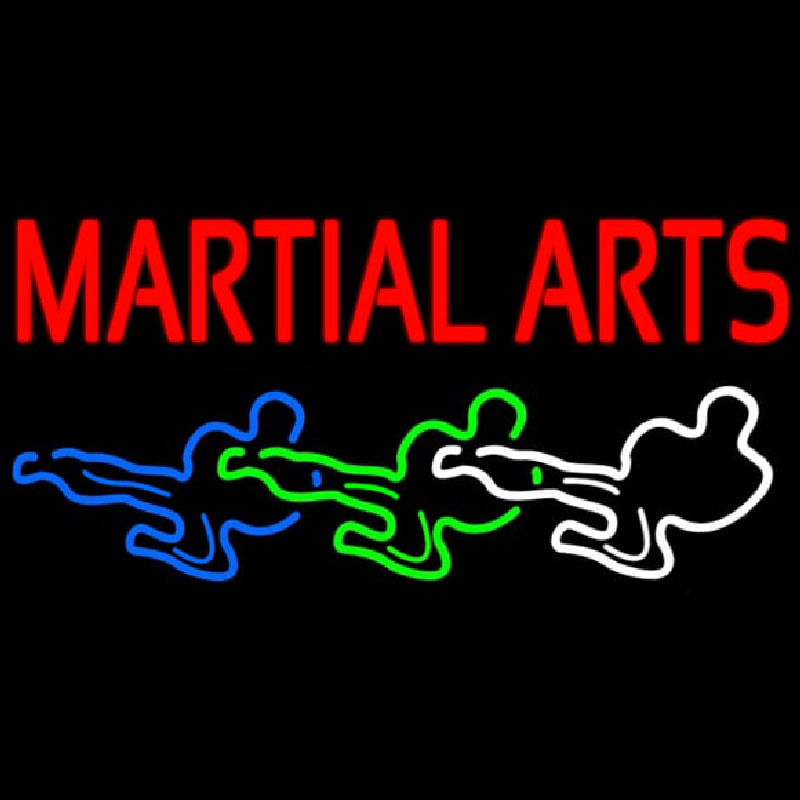 Martial Arts Neontábla