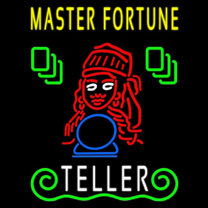 Master Fortune Teller Neontábla