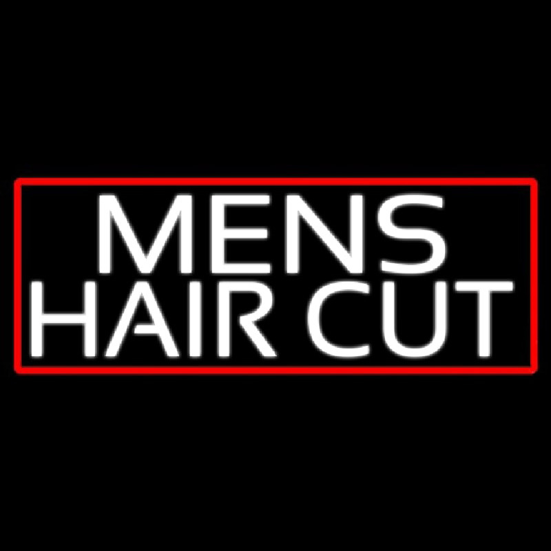 Mens Hair Cut Neontábla