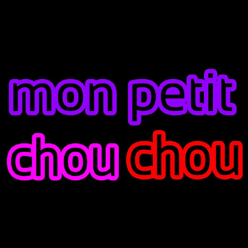 Mon Petit Chou Neontábla