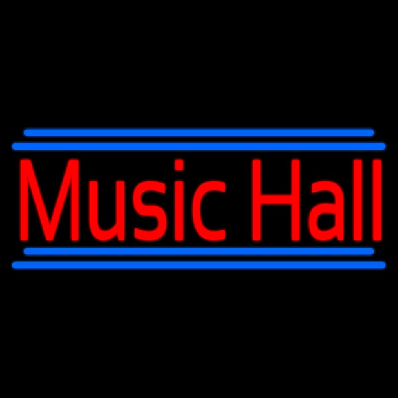 Music Hall Neontábla