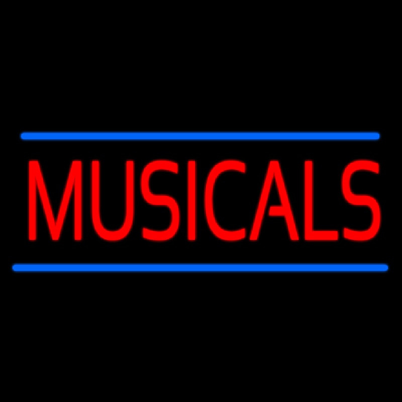 Musicals Neontábla