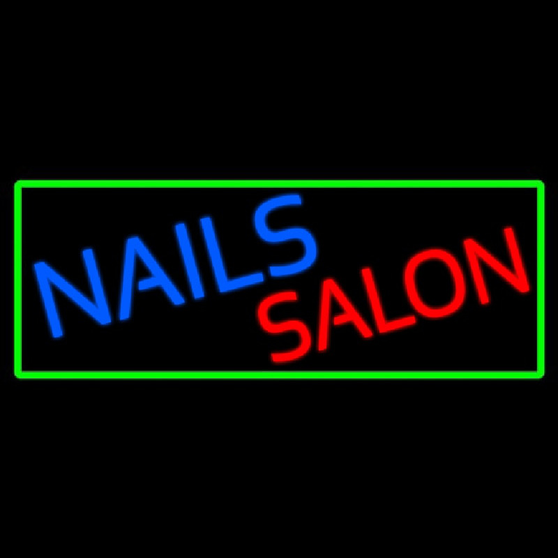 Nail Salon Neontábla