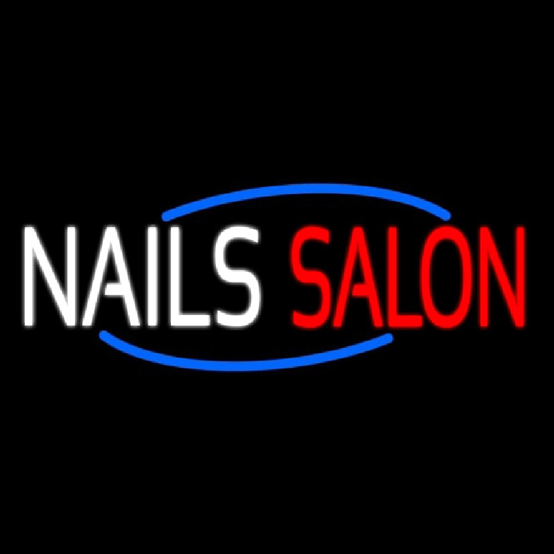 Nail Salon Neontábla