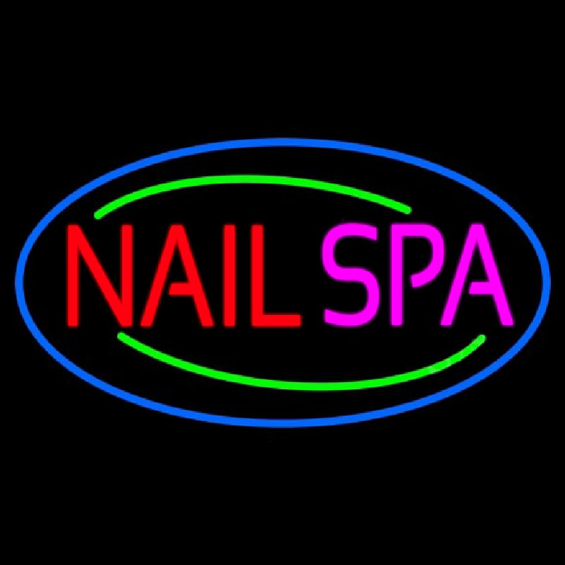 Nail Spa Neontábla