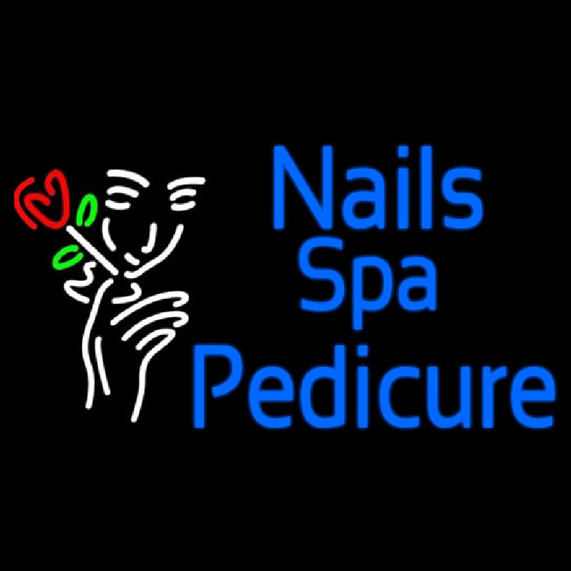 Nails Spa Pedicure Neontábla