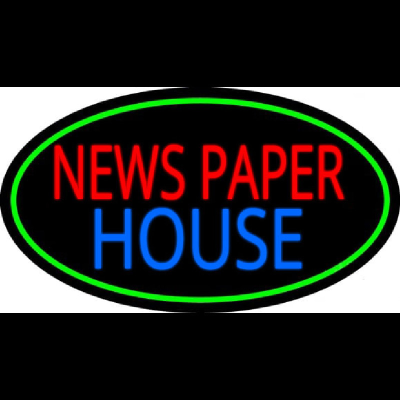 Newspaper House Neontábla