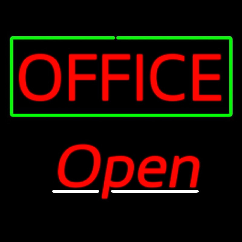 Office Open Neontábla