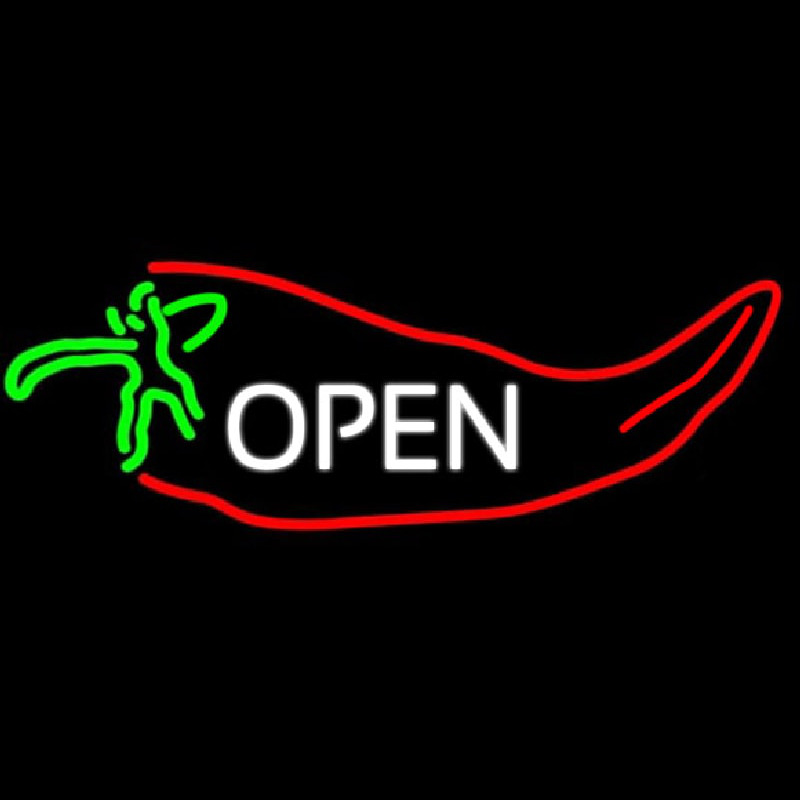 Open Chili Neontábla