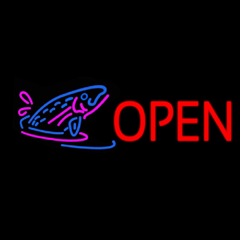 Open Neontábla