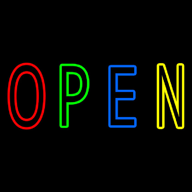 Open Neontábla