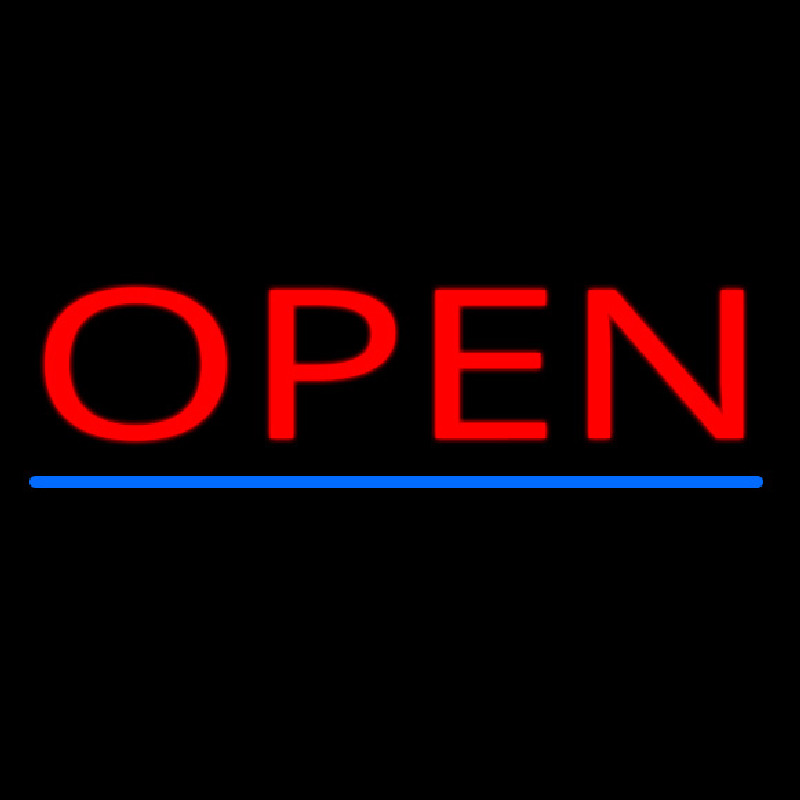 Open Neontábla